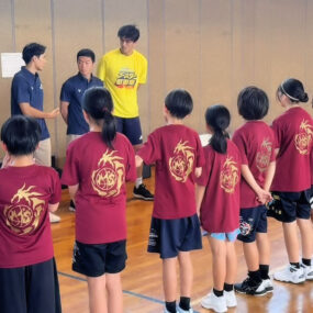 「バスケクリニックを開催しました！」地域活動の報告